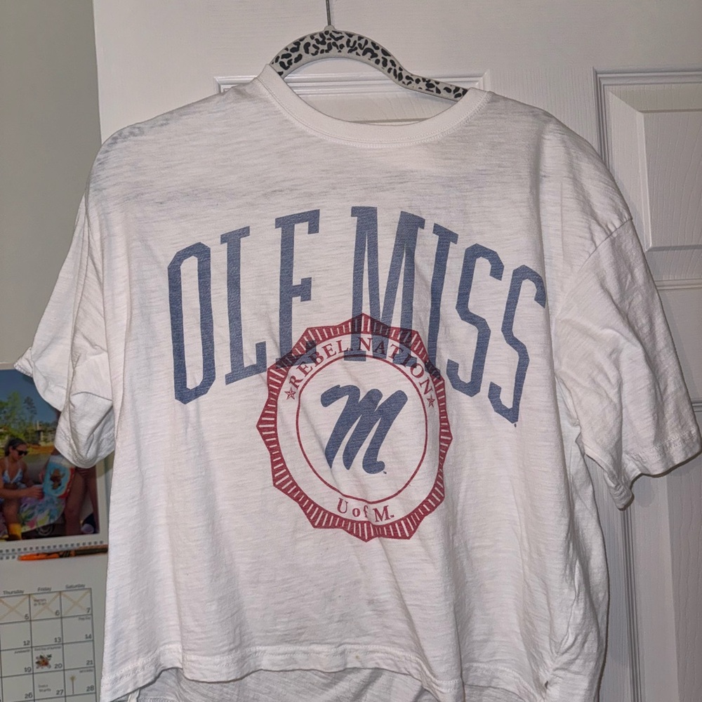 Pressbox White Graphic Tee
